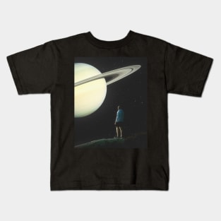 RINGED PLANET Kids T-Shirt